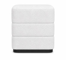 Load image into Gallery viewer, Loire Single Stool White 42x42x45H
