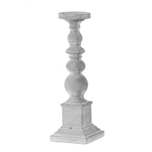 Load image into Gallery viewer, Provincial White Candle Holder Pillar 51 CM
