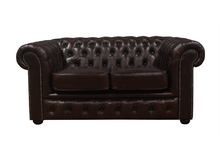 Load image into Gallery viewer, Winchester 2-Seater Sofa Couch Leather
