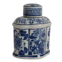 Load image into Gallery viewer, Emperor Jar Blue and White - Decorative
