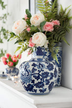 Load image into Gallery viewer, Posy Ginger Jar Hamptons Blue and White- Decorative
