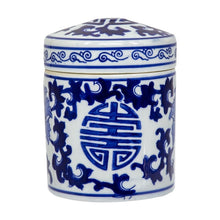Load image into Gallery viewer, Asnee Lidded Jar/Tea Caddy - Decorative
