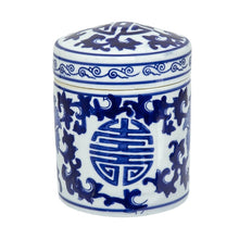 Load image into Gallery viewer, Asnee Lidded Jar/Tea Caddy - Decorative
