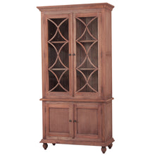 Load image into Gallery viewer, Country Cottage Display Cabinet Natural - CSHWH
