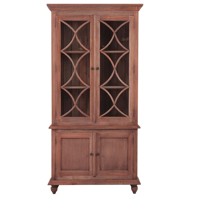 Country Cottage Display Cabinet Natural - CSHWH