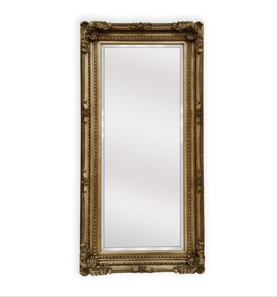 French Luxury Full Length Mirror Champagne 100x180 cm - Lux