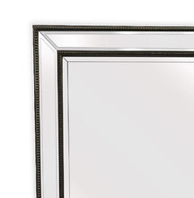 Load image into Gallery viewer, Beaded Black Full Length Framed Mirror70 x 170 cm
