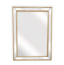 Load image into Gallery viewer, Beaded Gold Framed Mirror - Rectangle 80cm x 110cm -SML
