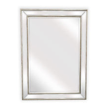 Load image into Gallery viewer, Beaded Silver Framed Mirror - Rectangle 80cm x 110cm -SML
