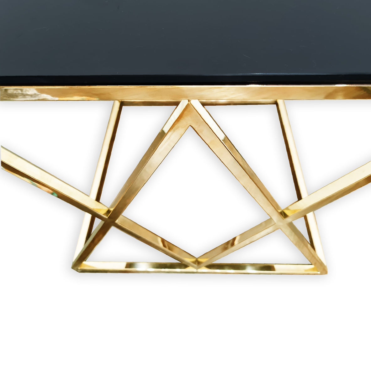 Gold Frame Side Table – Silsan Decor