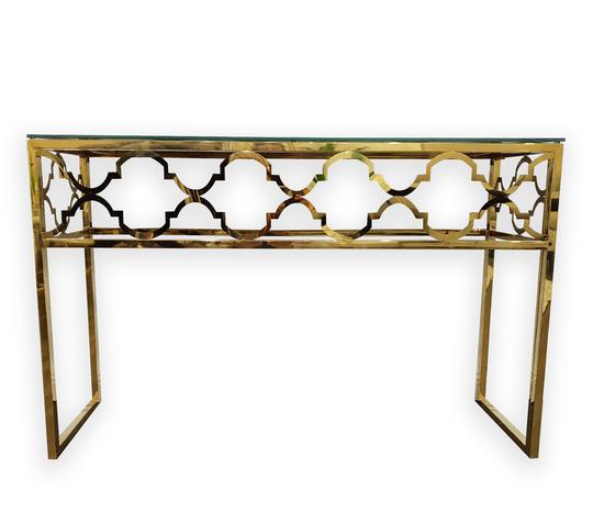 Atlantis Stainless Steel Console Table – Silsan Decor