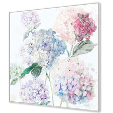 Load image into Gallery viewer, Rainbow Hydrangea Framed Canvas 100 cm - Wall Art
