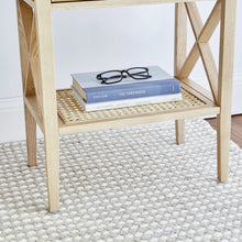 Load image into Gallery viewer, Rattan Natural Hamptons Bedside Table
