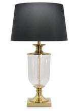 Load image into Gallery viewer, New York Table Lamp with Black Shade 80 cm
