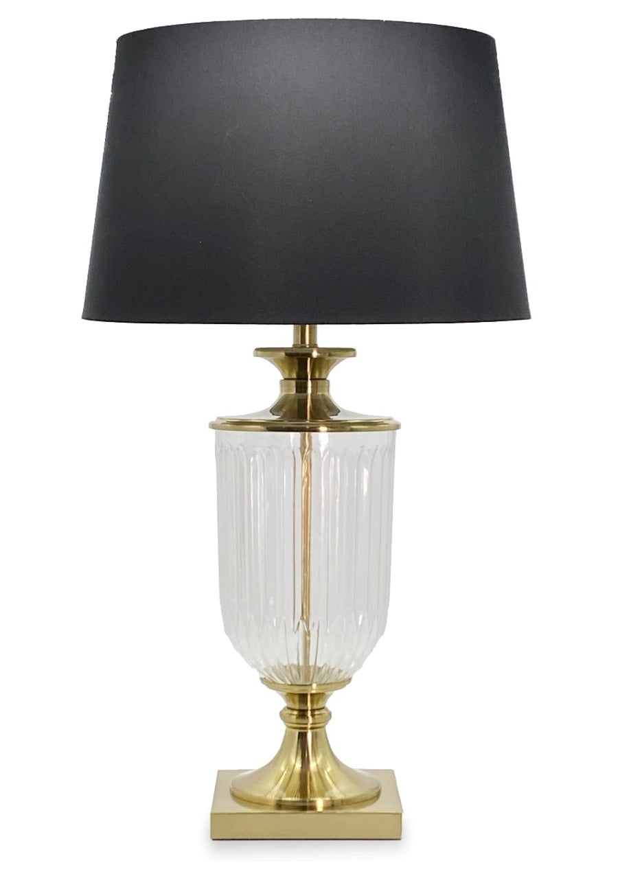 New York Table Lamp with Black Shade 80 cm