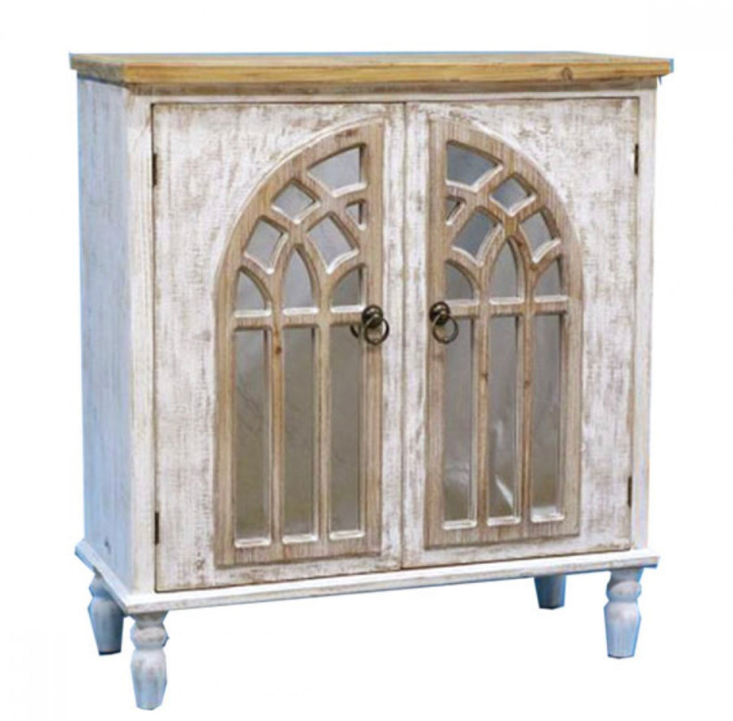 Arch Mirrored Cabinet 2 Doors- CSHWH