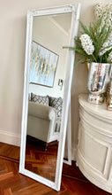 Load image into Gallery viewer, French White Free Standing Full Length Mirror 50x170 cm
