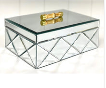 Load image into Gallery viewer, Mirror Diamond Jewellery Box - Decorative
