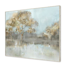 Load image into Gallery viewer, Spring on the Lake Canvas Wall art 100x140 cm
