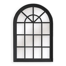 Load image into Gallery viewer, Arch Black Window Hampton Mirror 100x150 cm
