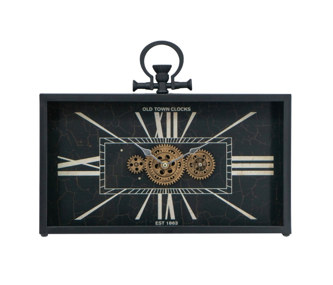 45CM Gears Table Clock - Decorative