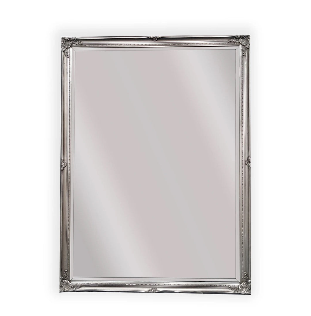 French Silver Classic Mirror 80x110 cm - SML