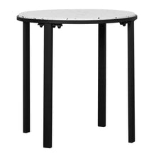 Load image into Gallery viewer, 45cm Soho Terrazzo Side Table Metal Base
