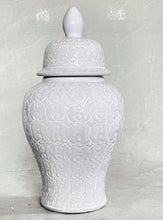 Load image into Gallery viewer, 46 cm Longbeach White Hampton Jar - Decorative
