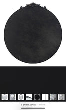 Load image into Gallery viewer, French Baroque Ornate Black Round / Circle Mirror 81 cm - SML
