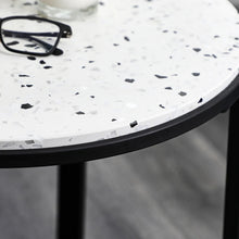 Load image into Gallery viewer, 45cm Soho Terrazzo Side Table Metal Base
