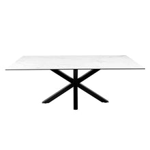 Load image into Gallery viewer, Kalista Porcelain Dining Table Stone White 200 cm
