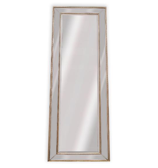 Beaded Gold Framed Full Length Mirror 70x 170 cm