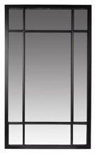 Load image into Gallery viewer, Zimba Wall Metal Mirror Black SLVR Grid 60x100 cm - SML

