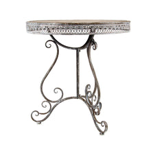 Load image into Gallery viewer, Set of Country French Outdoor Balcony Round Table &amp; Chairs
