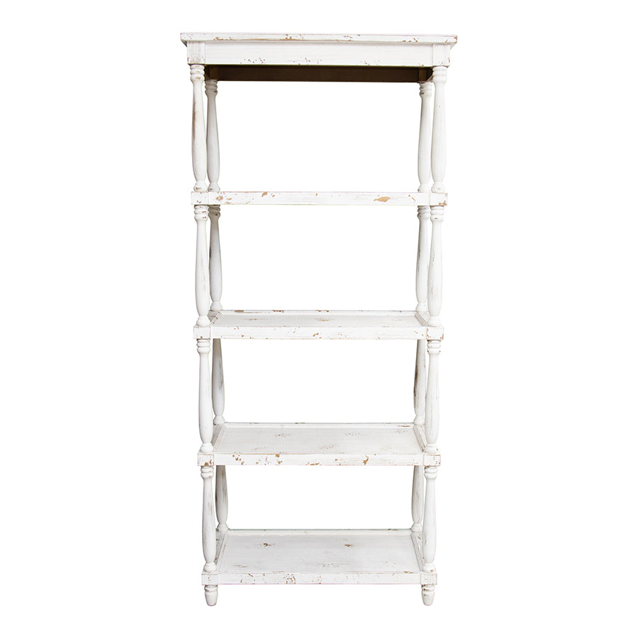 Country French Provincial Book Display Shelf 180 cm - CSHWH