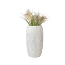 Load image into Gallery viewer, HAND CARVED WHITE VASE 50CM - Decorative
